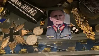WW2 uniforms and medals collection