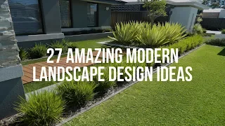 🔴 27 Amazing MODERN LANDSCAPE DESIGN Ideas