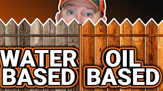Water Based vs Oil Based Fence Stain - Which Is Better For Fence Staining?