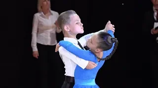 Байкалов Степан - Шингалеева Елизавета, Quickstep | Дети-1 Европейская программа