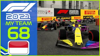 F1 2021 MyTeam KARRIERE #68: WTF? Kontroverse Szene im Kampf gegen Verstappen!