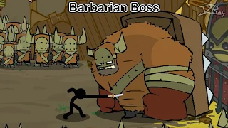 Stickman Vs Castle Crashers Bosses -  Animation