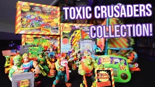Toxic Crusaders Collection Tour! Playmates Toys, Video Games, Troma's Toxic Avenger!