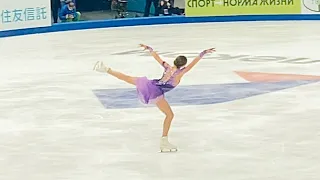 Kamila Valieva practice NEW DRESS | Камила Валиева. Тренировка 26.11.2021 Rostelecom Cup