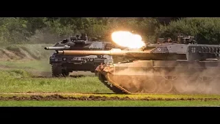 Русский Т14 против немецкого Леопард 2 Russian T 14 ARMATA vs German LEOPARD   2