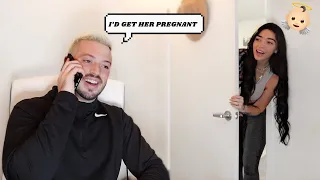 I SAID I WOULD GET HER PREGNANT AND THIS HAPPENED... *prank on girlfriend*