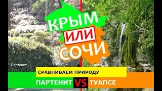 Крым или Краснодарский край 2019. Сравниваем природу. Партенит и Туапсе