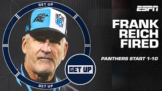 🚨 Carolina Panthers fire head coach Frank Reich 🚨 | Get Up