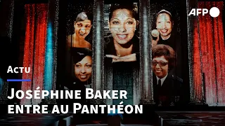 Joséphine Baker entre au Panthéon | AFP