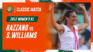 Razzano vs Williams 2012 Women's round 1 | Roland-Garros Classic Match