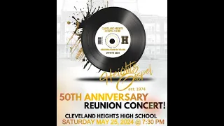 Cleveland Heights High School Gospel Choir 50th Anniversary Concert- May 25, 2024 @ 7:30 PM