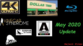 May 2020 Blu-Ray & 4K Update ( Arrow, Scream Factory, Severin, Scorpion, Vinegar Syndrome & More )
