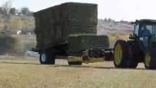 Mil-Stak PT/2010 Pull Type Large Square Bale Stack Wagon