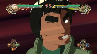 SAKURA VS GUY ➤ NARUTO Ultimate Ninja STORM 1 Naruto storm