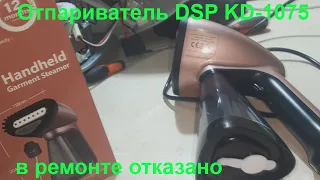 Отпариватель DSP нет подачи пара - ремонт.💦