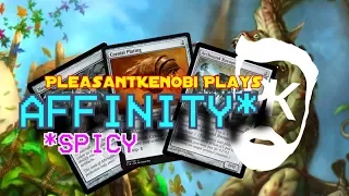 "TWEETING AT SUSAN BOYLE" - Spicy Affinity in Modern - MTG Gameplay