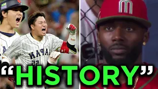 Japan WALKS OFF  Mexico To face USA in WORLD BASEBALL CLASSIC FINALS...