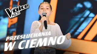 Laura Dyka - „Naprawdę chcę” - Przesłuchania w ciemno | The Voice Kids Poland 7