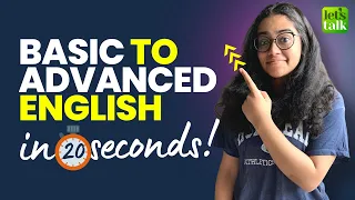 Basic To Advanced English Speaking (A1-C1) #shorts 1 Minute English Practice - Ananya
