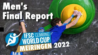 Men's Final Report by Beta Routesetting - IFSC Bouldering Meiringen 2022