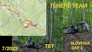 Slovenia TET, Day 3, Yamaha Tenere 700 World raid