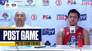 Blackwater post-game press conference | PBA Season 48 Philippine Cup - Feb 28