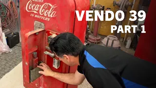 Coin Door Teardown | 1951 Vendo 39 Coke Machine Restoration