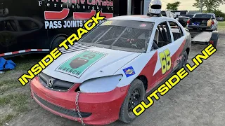 OUTSIDE ON THE INSIDE | Devil's Bowl Inside Track Mini Stocks 6/1/24