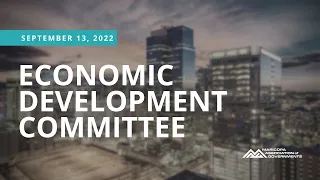 Economic Development Committee 9/13/2022 Special Meeting