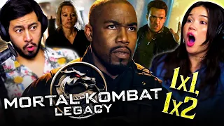 MORTAL KOMBAT: LEGACY Season 1 Eps 1 & 2 Reaction!