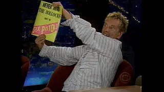 Sex Pistols - Johnny Lydon + Steve Jones interview - Late Late Show with Craig Ferguson 10/31/07