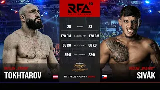 Ruslan Tokhtarov VS Václav Sivák | RFA 10 | Havířov | 13. 5. 2023