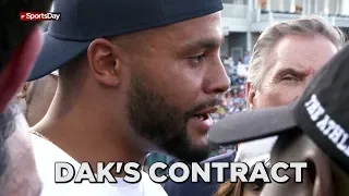 Dak Prescott on contract negotiations