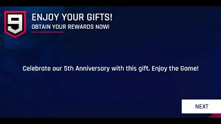 Asphalt 9 - 5 Days of Mystery Gifts becomes One Bigger 5th Anniversary Gift