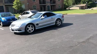 Mercedes-Benz SL 500 muffler delete