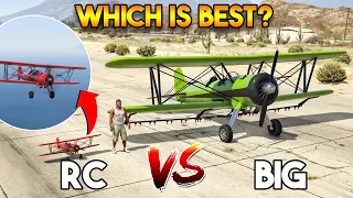 GTA 5 - BIG DUSTER VS RC PLANE DUSTER (WHICH IS BEST?)