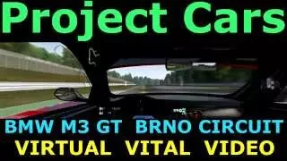 Project Cars all tracks all cars:BRNO Circuit BMW M3 GT i7 3770k r9 290X Triple screen