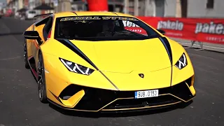 TWIN TURBO Lamborghini Huracan Performante with Straight Pipes 🔥 | Start Up, Revs, Acceleration!