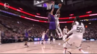 Donovan Mitchell Crazy High-Flying Dunk on JaVale McGee vs. Lakers [11.01.19.]