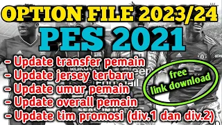 Cara install dan link download Option File 2023/24 PES 2021 PS4/PS5 | Ryu Go Gaming