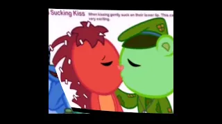 HTF SHIPS 😍😘🥰 #happytreefriends2022 #shorts #flippyxflaky #htf2022 #comics #cuddleshtf