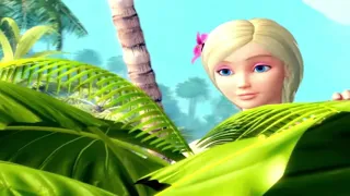 Игра: Барби в роли принцессы острова | Barbie as the Island Princess game