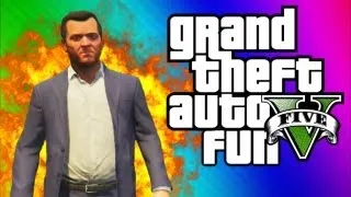 GTA 5 Funny Moments 3 - Big Explosions, Crashes, Deaths, Traffic Jam Fun, Teabag (GTA 5 Gameplay)