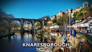 Exploring Knaresborough | Stunning Yorkshire Riverside Town | Let's Walk!