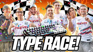 Which 100T Valorant Pro Types the FASTEST? TypeRacer Challenge ft Taeha Types