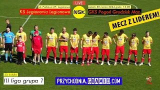 tv.nsk.pl [przed meczem] KS Legionovia Legionowo - GKS Pogoń Grodzisk Maz 1:3 (0:1) 2024-03-30 13:00