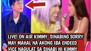 LIVe! Kimmy On Air Umamin na  Sorry May Mahal na Akong Iba endeed kimpau meme nagulat sa pag Amin