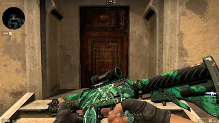 CS:GO SG 553 DRAGON TECH FACTORY NEW | SKIN SHOWCASE #shorts