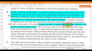 IELTS 14   Test 4   Passage 2   Why zoos are good