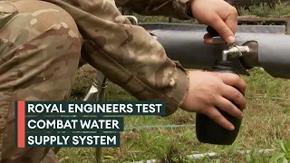 How British Army gets drinking water to frontline troops